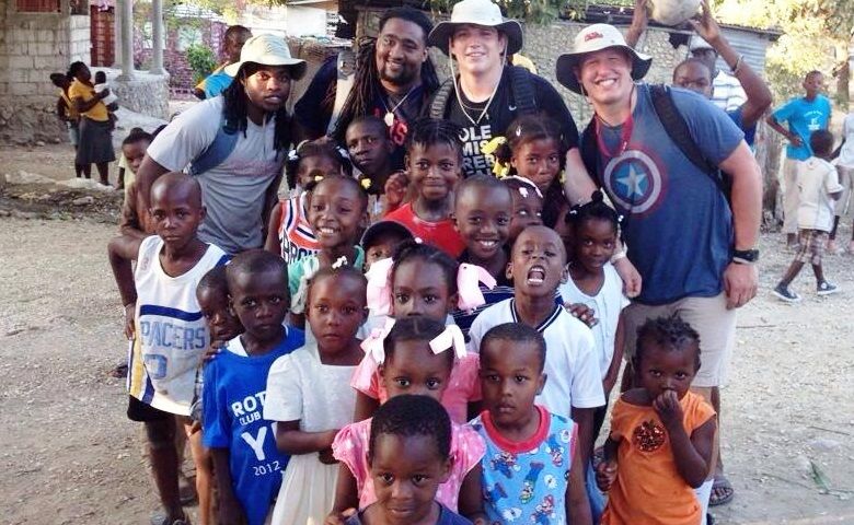 In 2014, the Ole Miss football team traveled to Camp Marie, Haiti, for the first time on a mission trip.