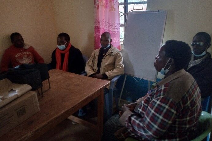 A man converted to Jesus during his farming training. 