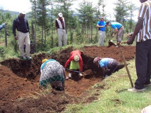 Some-of-the-team-members-and-community-digging-a-toilet-pit2