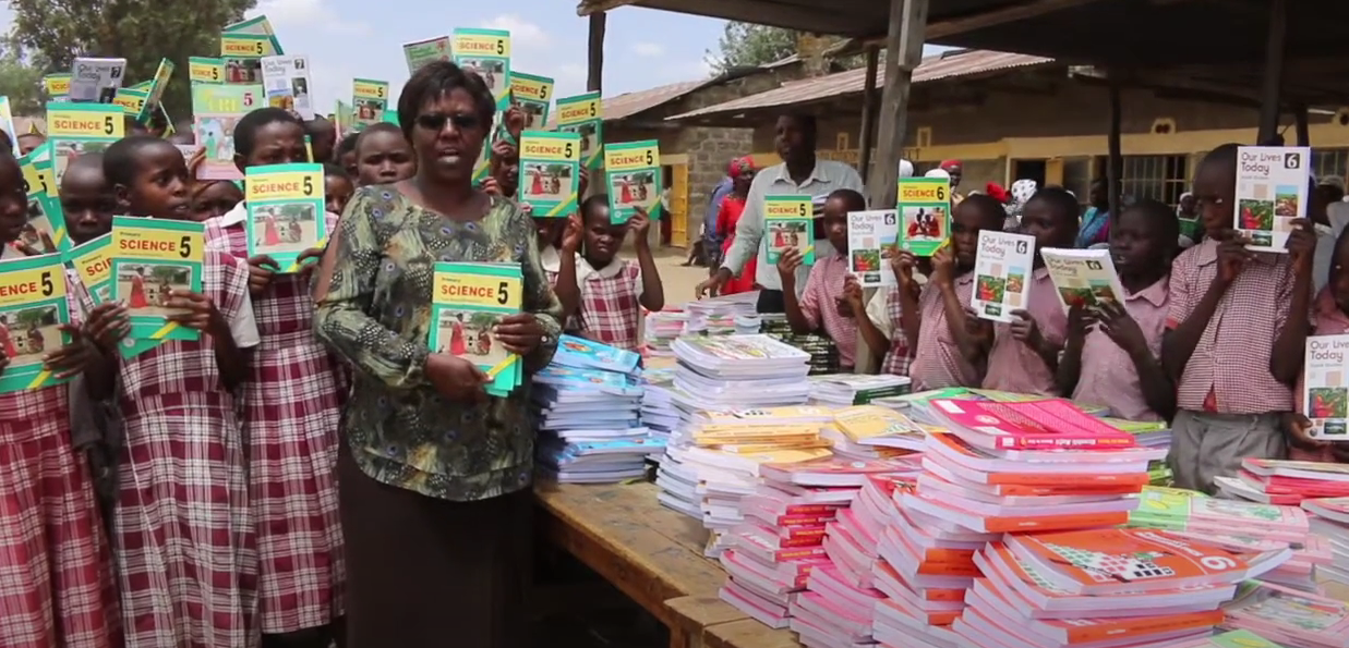 TitleTextbook Distribution in Ndibai Primary School