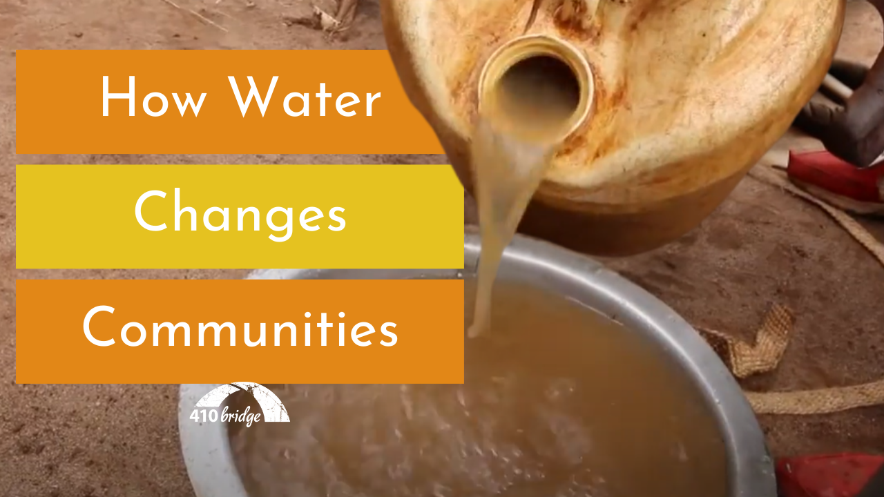 How Water Changes a Community